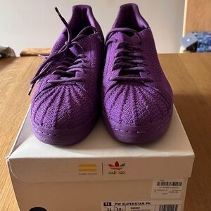 NEW IN BOX -size 11 men’s Adidas shoe (Pharrell Superstar Human Race)